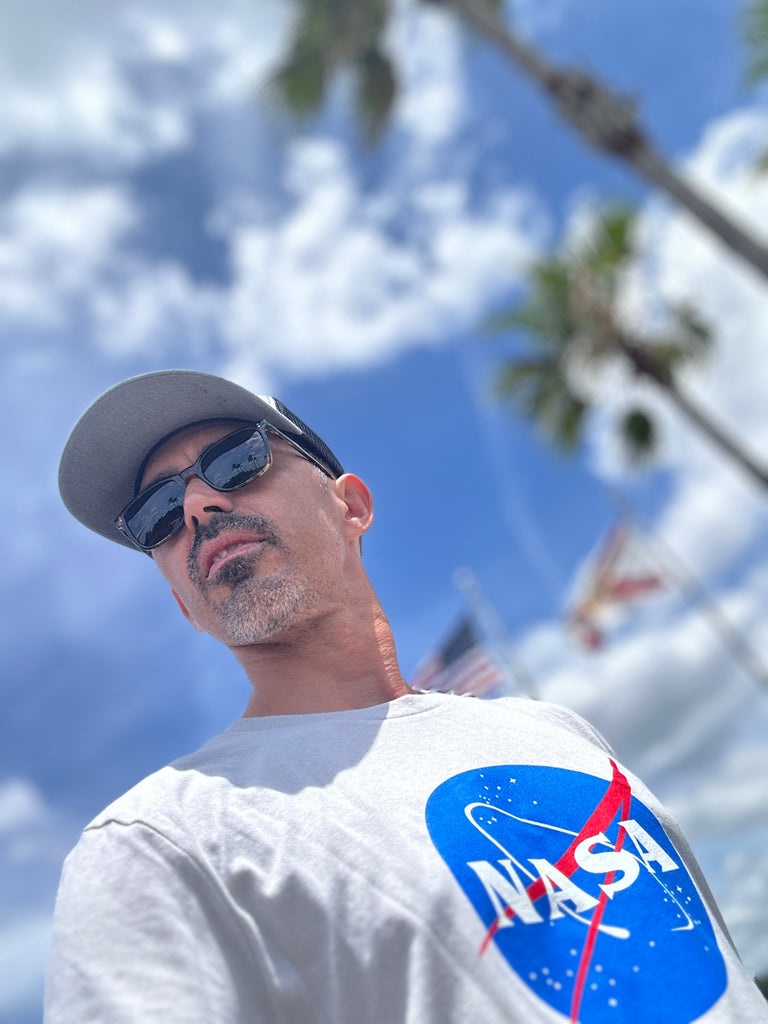 Ink Trendz NASA Meatball Logo Short Sleeve Unisex T-Shirt, Officially licensed Nasa Tee, Streetwear Tee Nasa Streetwear, Nasa Gift Idea, Nasa T-Shirt, Gamer T-shirt