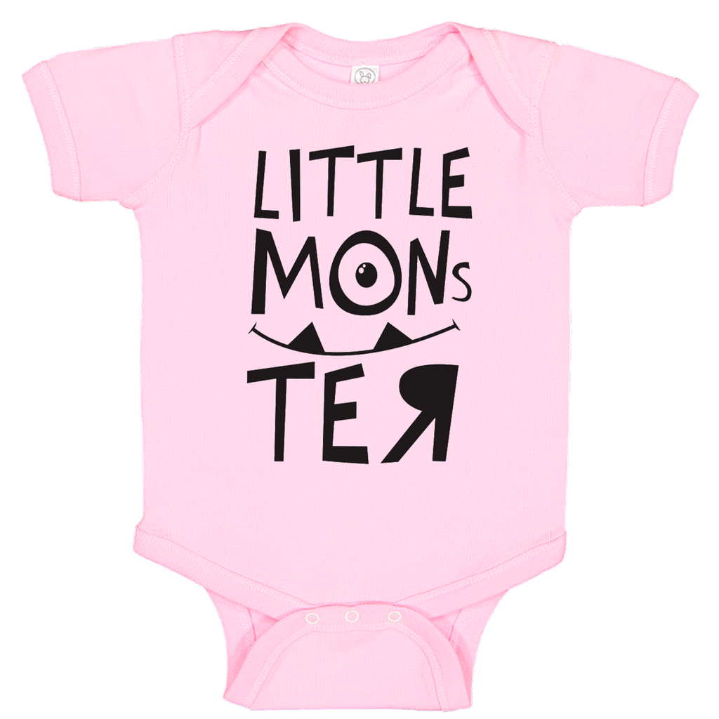  Ink Trendz Little Monster Cute Monsters Movie Themed Baby Bodysuit, Disney Monsters Inc, Monster Onesie, Monsters Inc Onesie, Disney themed onesies